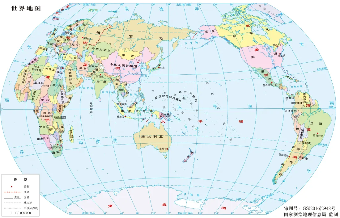 3k世界地图壁纸｜地理背景图片 - 大洲大洋国家「哲风壁纸」