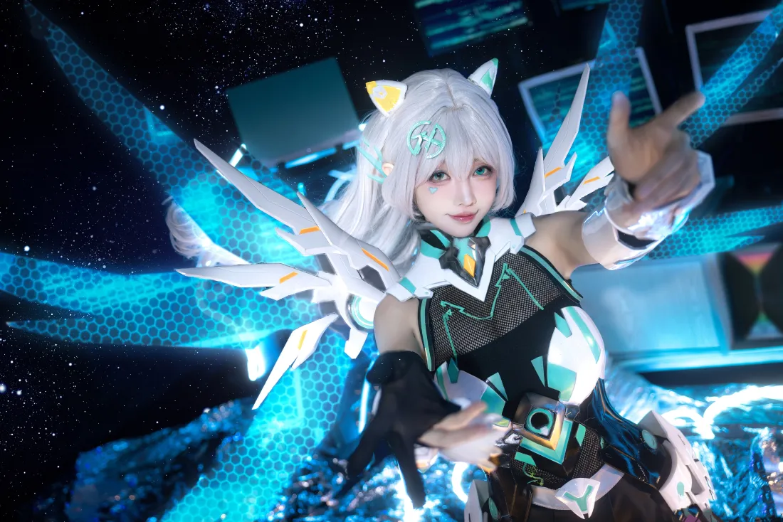 4k天选姬壁纸｜科幻背景图片 - cosplay「哲风壁纸」
