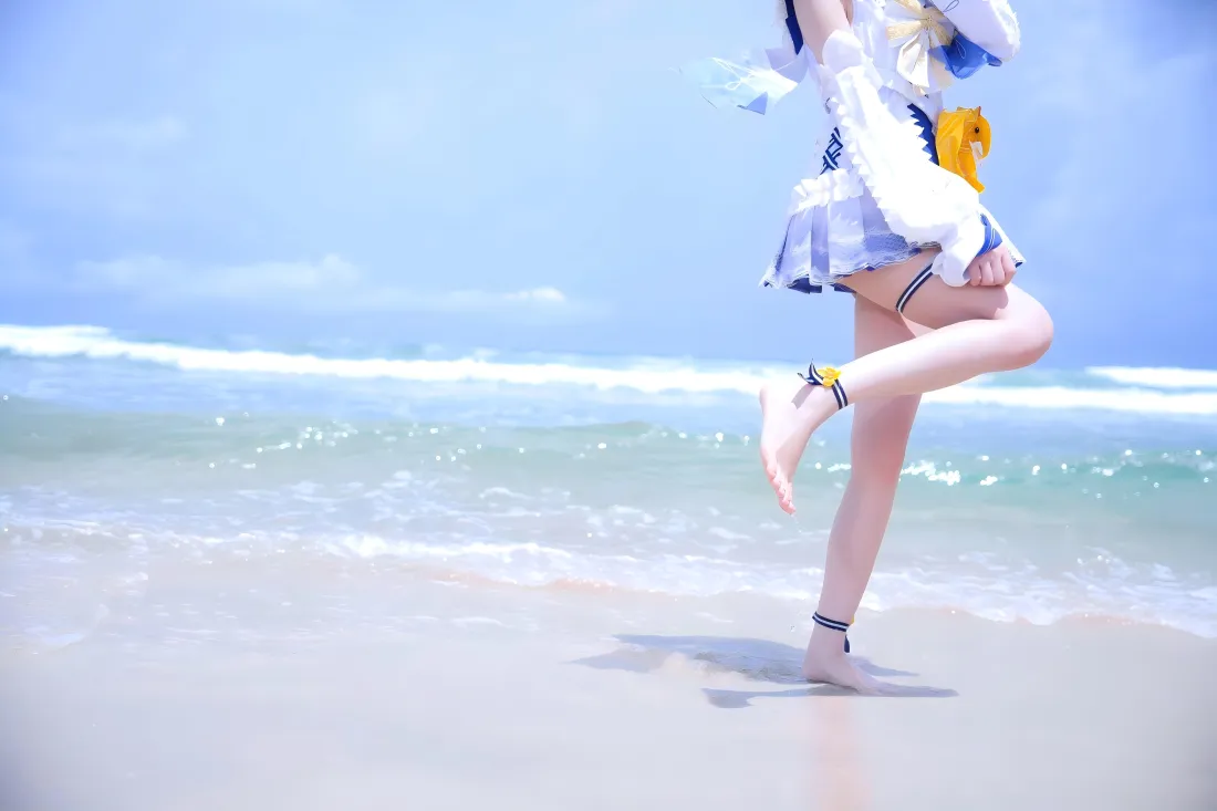 7k原神角色壁纸｜海滩背景图片 - 夏日海边「哲风壁纸」
