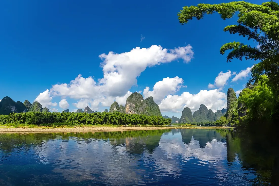 2k桂林山水壁纸｜自然风景背景图片 - 漓江风光「哲风壁纸」