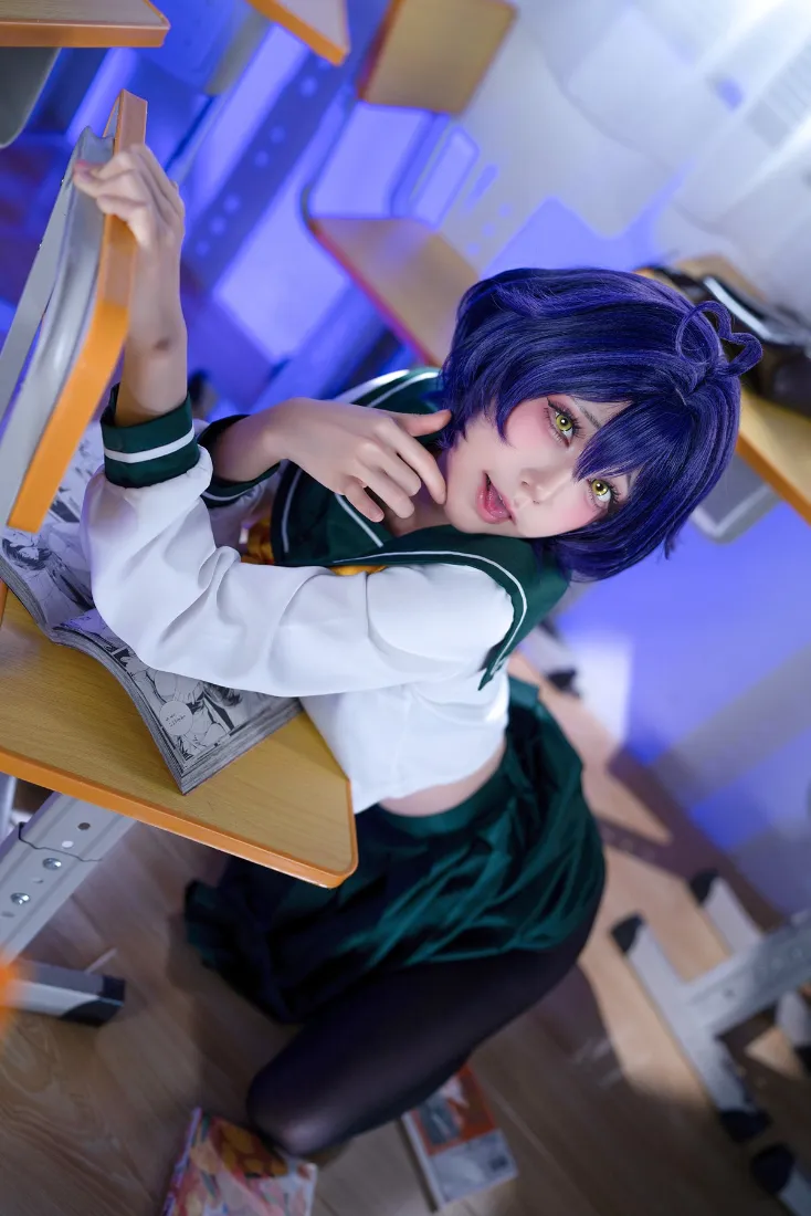 cosplay手机壁纸｜教室背景图片 - 水手服校服「哲风壁纸」