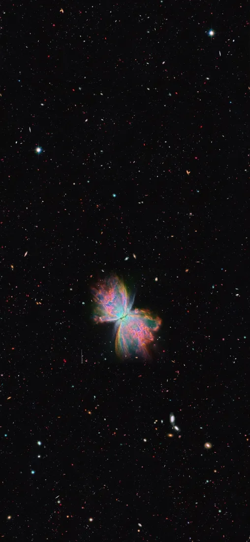 星云手机壁纸｜星空背景图片 - 简约梦幻深空「哲风壁纸」