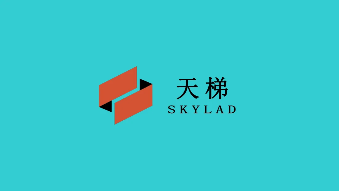 8k天梯壁纸｜简约背景图片 - 品牌标识「哲风壁纸」