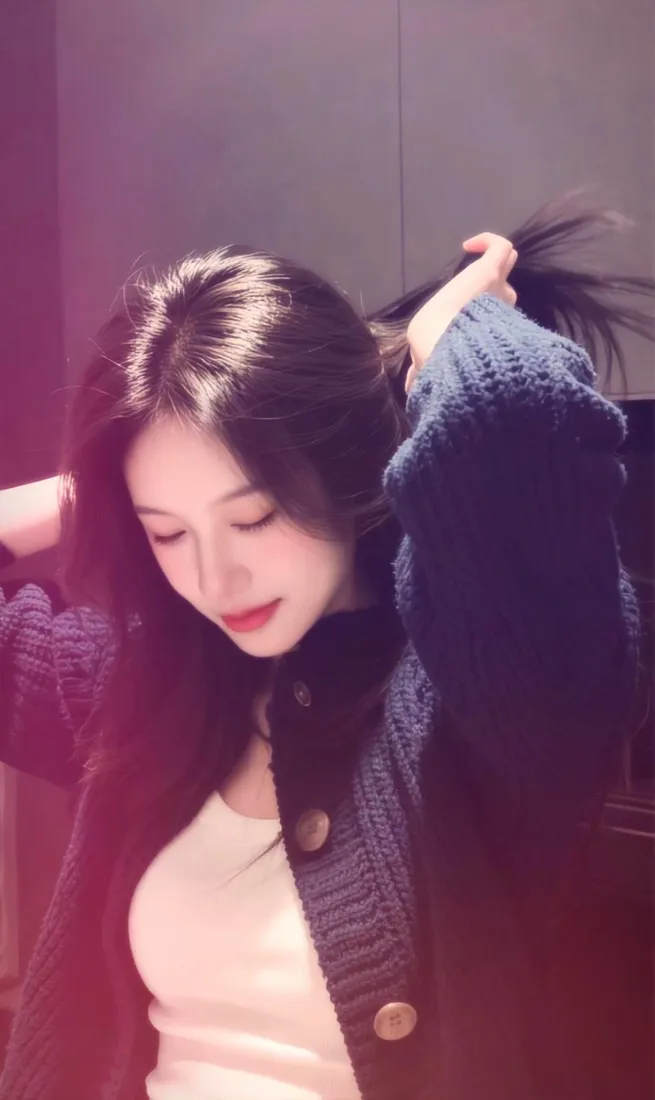 黑发美女手机壁纸｜氛围感背景图片 - 手机「哲风壁纸」