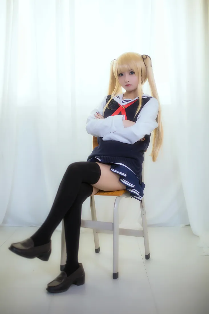 英梨梨手机壁纸｜双马尾水手服少女背景图片 - 鬼畜瑶在不在w「哲风壁纸」