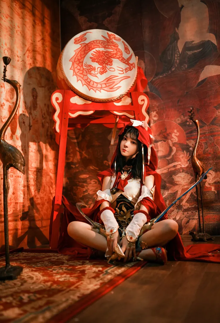 剑网3喵萝手机壁纸｜南桃Momoko cos背景图片 - 国风写真「哲风壁纸」