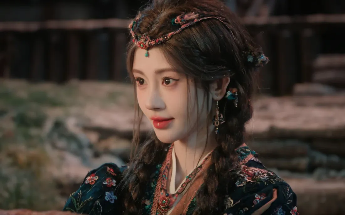 3k鞠婧祎壁纸｜月鳞绮纪异域古风背景图片 - 灵动造型「哲风壁纸」