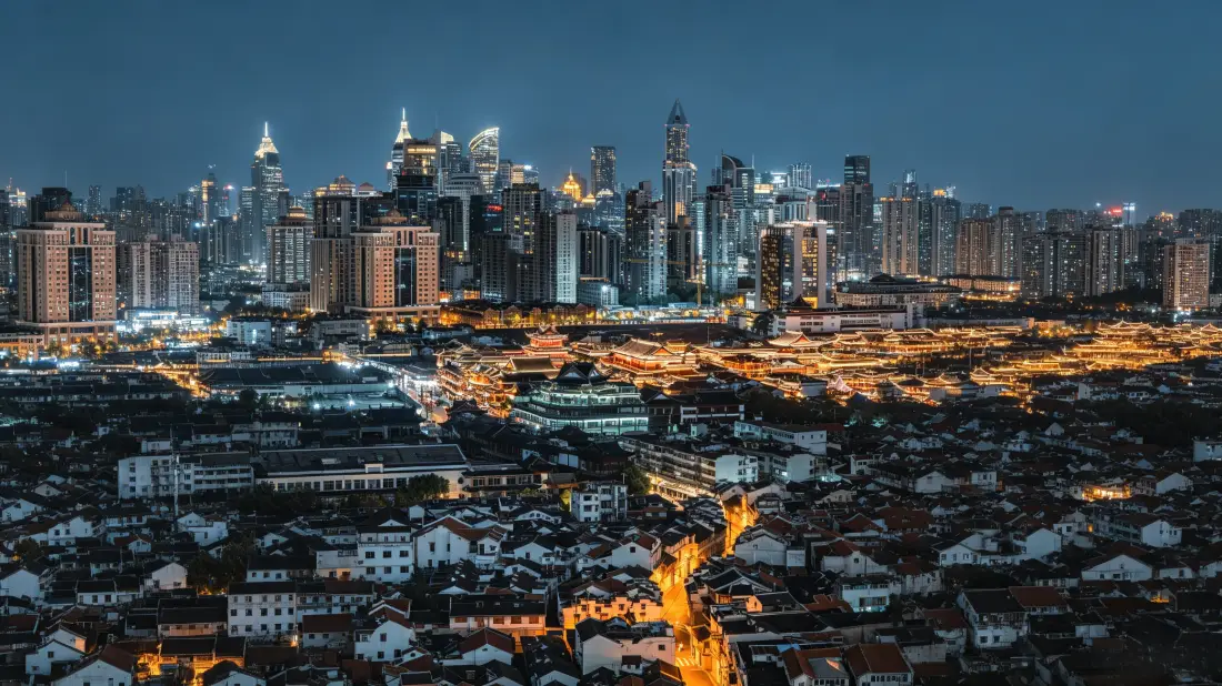 3k城市夜景壁纸｜都市天际线背景图片 - 高清电脑桌面「哲风壁纸」