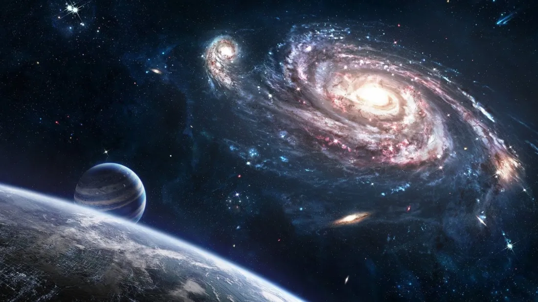 2k浩瀚银河星系壁纸｜宇宙星空背景图片 - 梦幻太空「哲风壁纸」