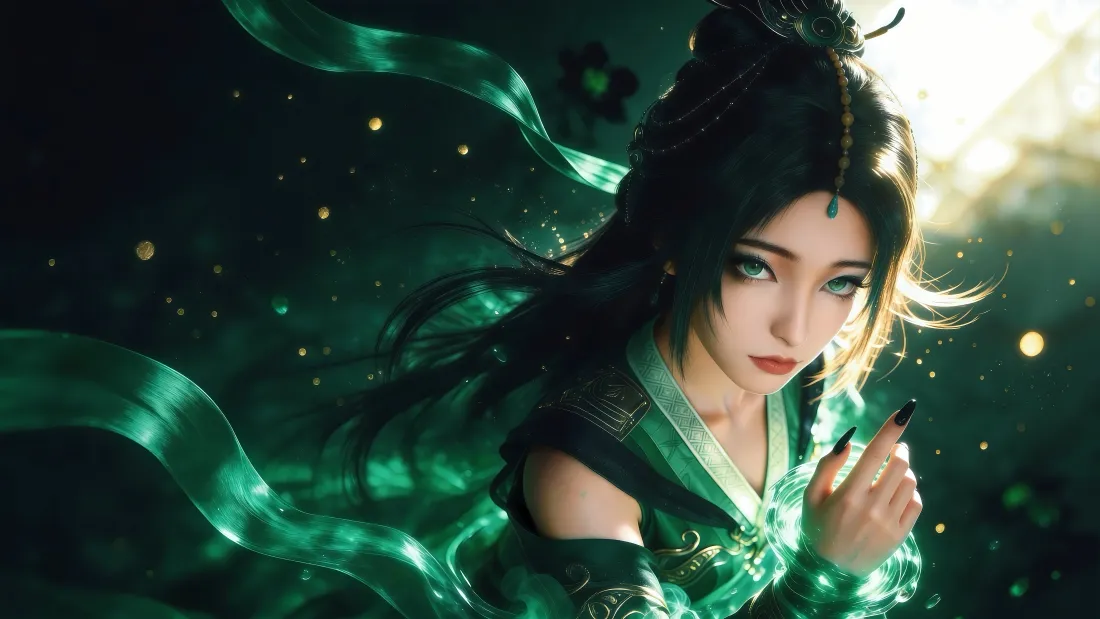 6k柳玉壁纸｜凡人修仙传背景图片 - 古风毒修女角色「哲风壁纸」