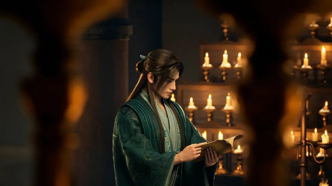 3k韩立壁纸｜烛火宗祠背景图片 - 凡人修仙传古风人物「哲风壁纸」