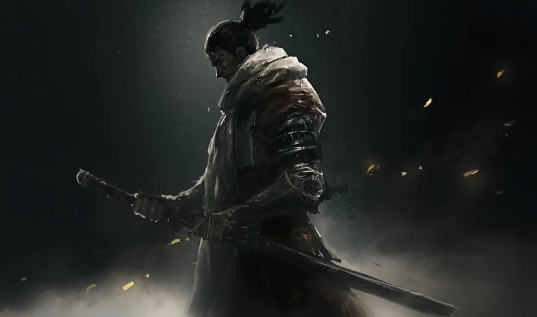 6k只狼壁纸｜武士迷雾背景图片 - 暗系战斗风格「哲风壁纸」