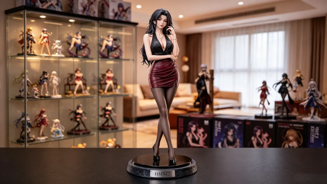 3k性感美女手办壁纸｜室内陈列背景图片 - 高清模型展示「哲风壁纸」