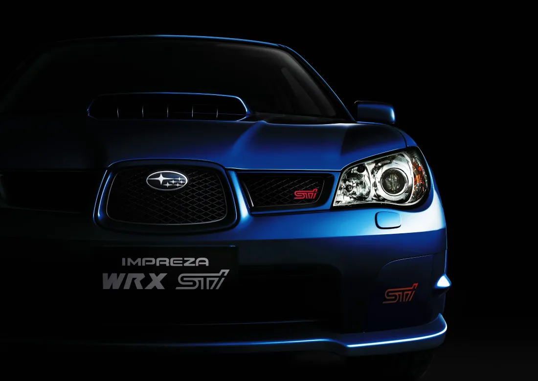 4k斯巴鲁WRX STI壁纸｜蓝色超跑背景图片 - 性能赛车「哲风壁纸」