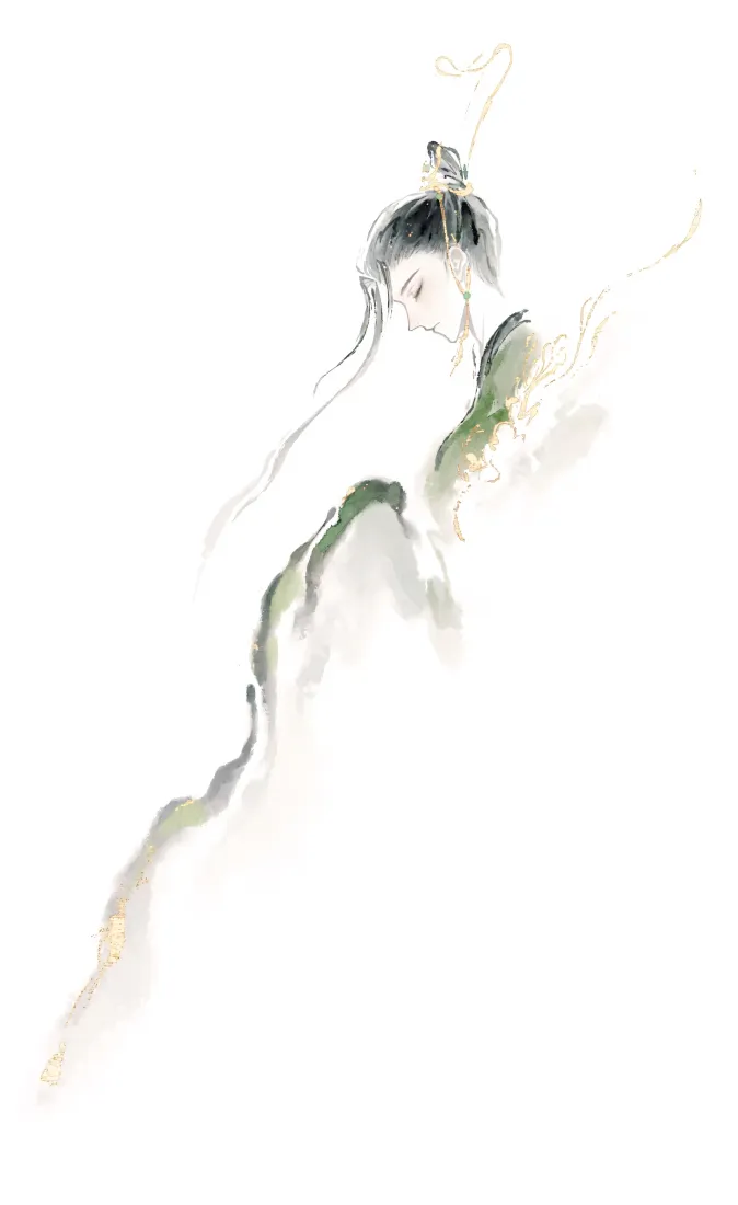 屈原手机壁纸｜水墨国风背景图片 - 端午节历史人物「哲风壁纸」