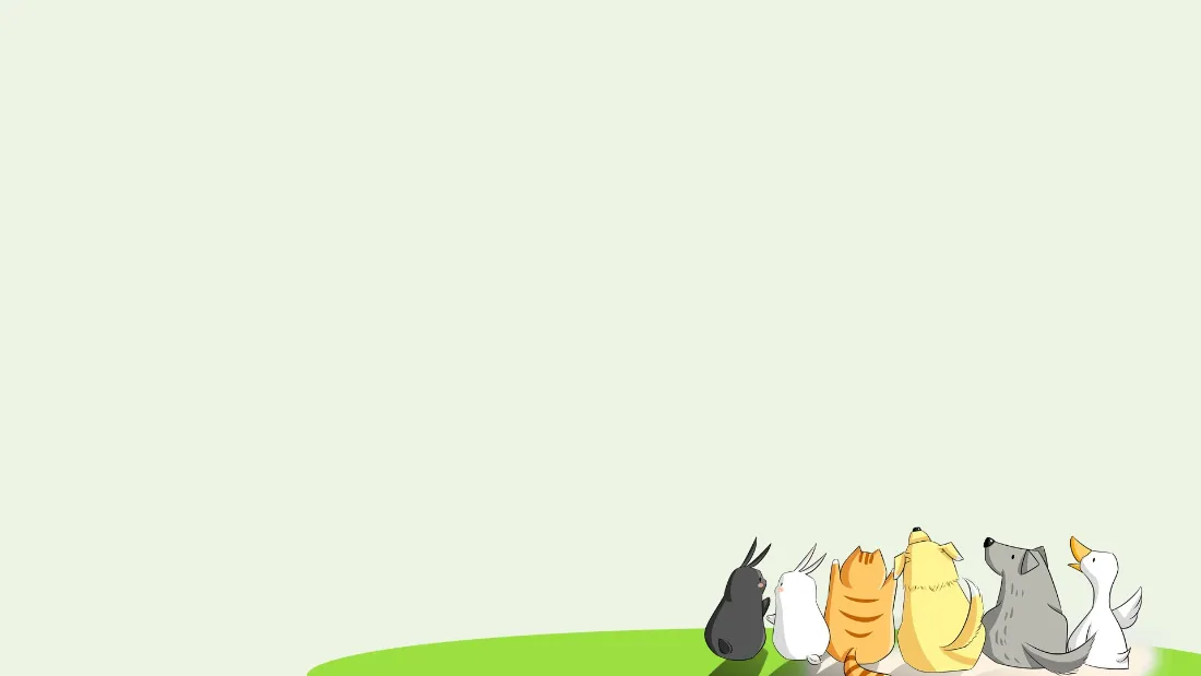 2k简约动物壁纸｜清新手绘背景图片 - 治愈可爱萌宠「哲风壁纸」