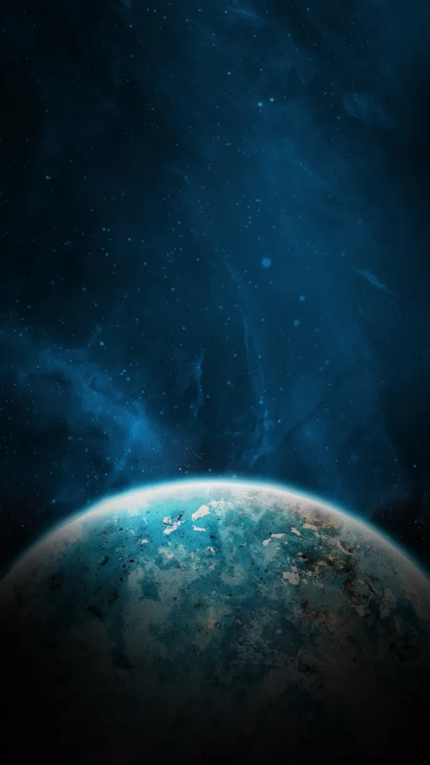 《宇宙》手机壁纸-这个星星眼球-外层空间背景-气氛「哲风壁纸」