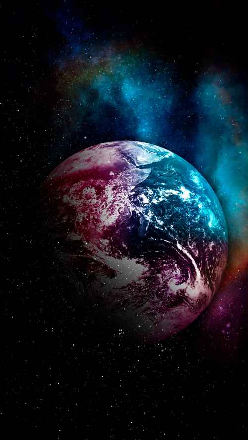 4k圆圈壁纸 - 明星 - 月亮 - 气氛「哲风壁纸」