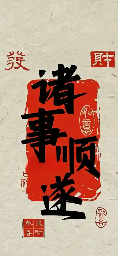 4k符咒壁纸 - 中华元素 - 手机壁纸 - wallpaper「哲风壁纸」