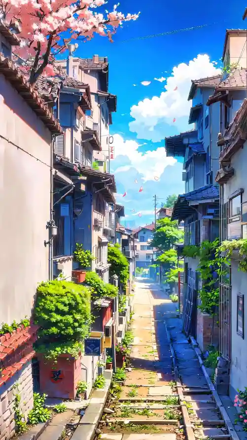 4k街景壁纸 - 动漫化 - 手机壁纸 - wallpaper「哲风壁纸」