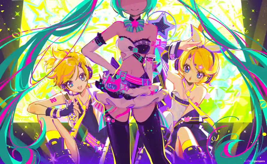 5k双子壁纸-初音未来壁纸和虚拟歌姬-壁纸推荐「哲风壁纸」