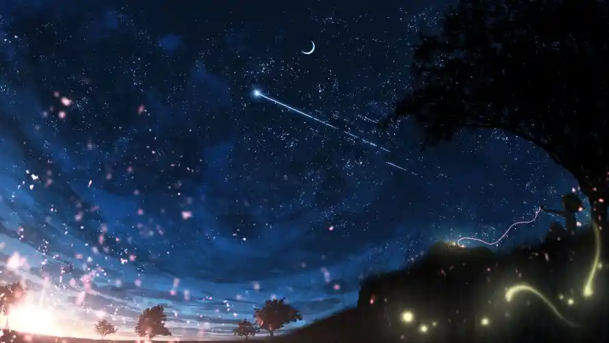 4k插画壁纸-星空 - -壁纸分享「哲风壁纸」