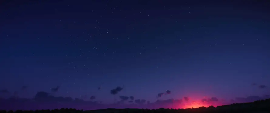 3k星空壁纸-黄昏 - -壁纸分享「哲风壁纸」