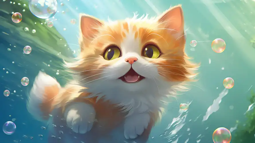 3k清新壁纸-猫咪 - -热门的壁纸「哲风壁纸」