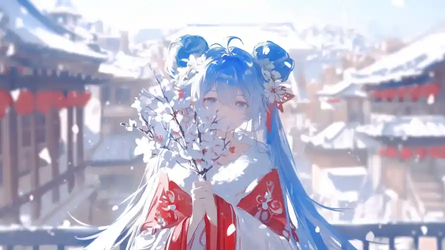 3k初音壁纸-初音未来与-免费下载「哲风壁纸」