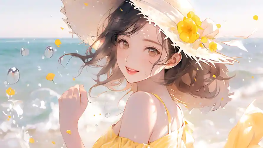 4k秋意壁纸-美女 - -壁纸分享「哲风壁纸」
