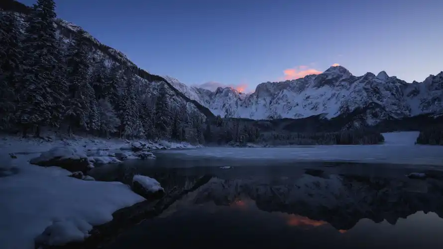 4k4K壁纸-雪山和-热门的壁纸「哲风壁纸」