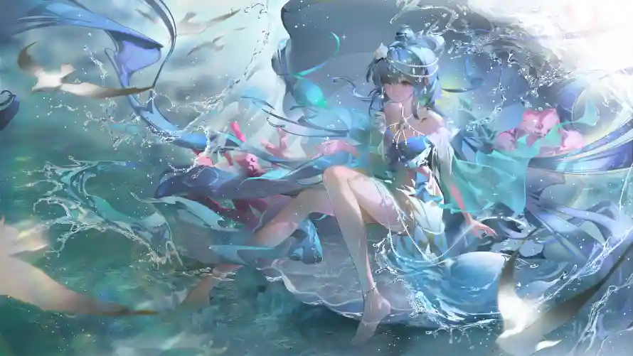 6k歌姬壁纸-洛天依和-壁纸分享「哲风壁纸」