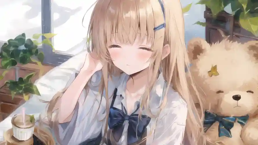 4k少女壁纸-朦胧和-免费下载「哲风壁纸」