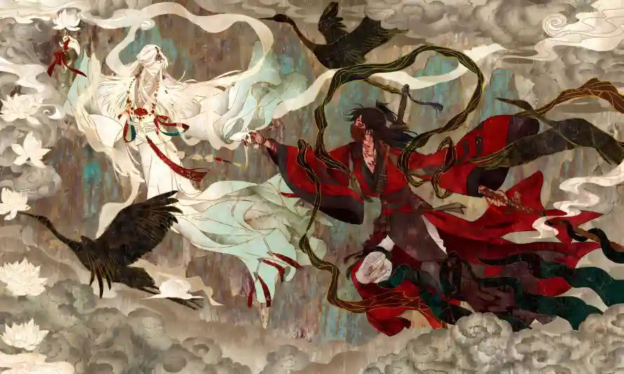 4k古风画壁纸-牛郎织女改编壁纸和-壁纸推荐「哲风壁纸」
