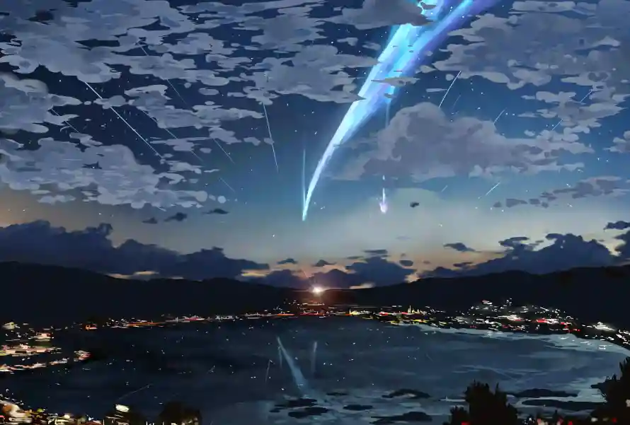 2k流星壁纸-你的名字壁纸和-壁纸分享「哲风壁纸」