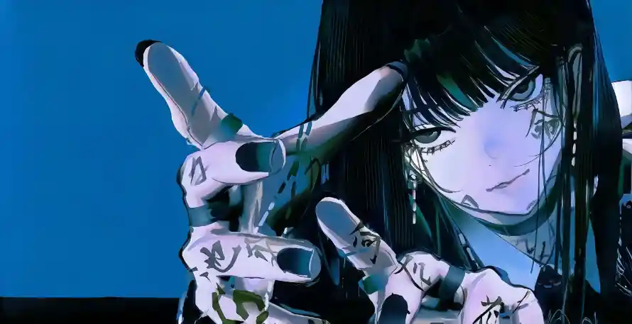 5k动漫壁纸-机器女孩和少女-壁纸分享「哲风壁纸」