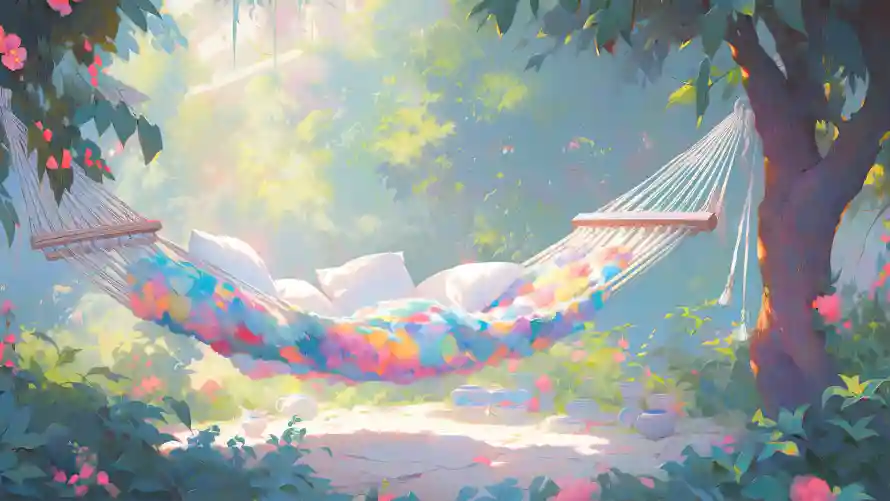 2k吊床壁纸-花园 - -热门的壁纸「哲风壁纸」