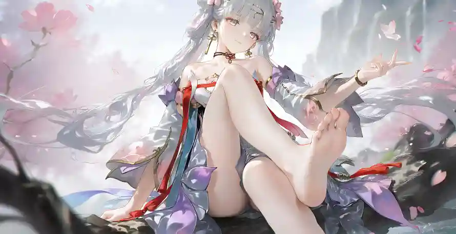 4k少女壁纸-赤足与-壁纸分享「哲风壁纸」