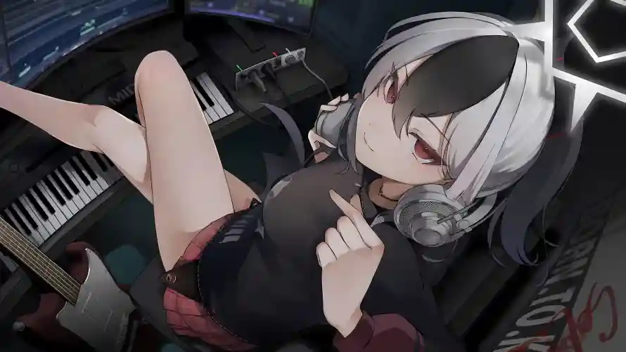 4k少女壁纸-钢琴壁纸和-壁纸分享「哲风壁纸」