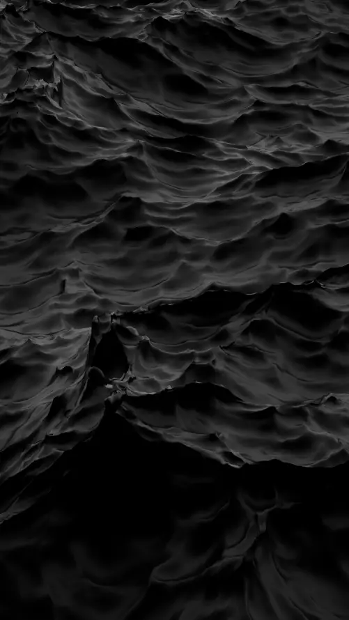 4k海洋壁纸 - 黑色 - 手机壁纸 - wallpaper「哲风壁纸」