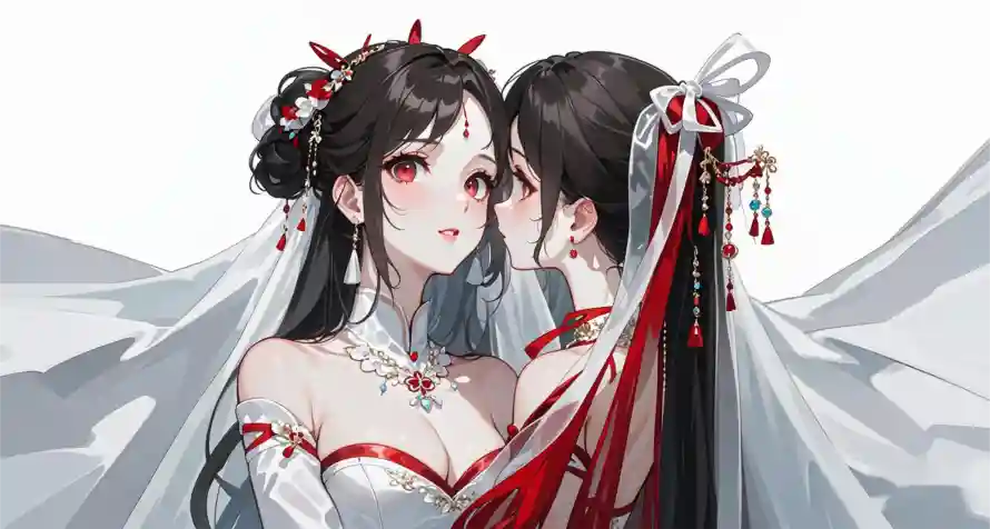 2k姐妹壁纸-古风美女和美女-唯美古风免费下载「哲风壁纸」
