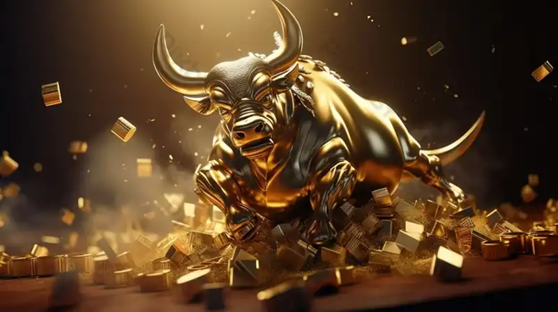 求一张4K电脑壁纸，主题“幸运草，财富，金币，” - 壁纸图片1