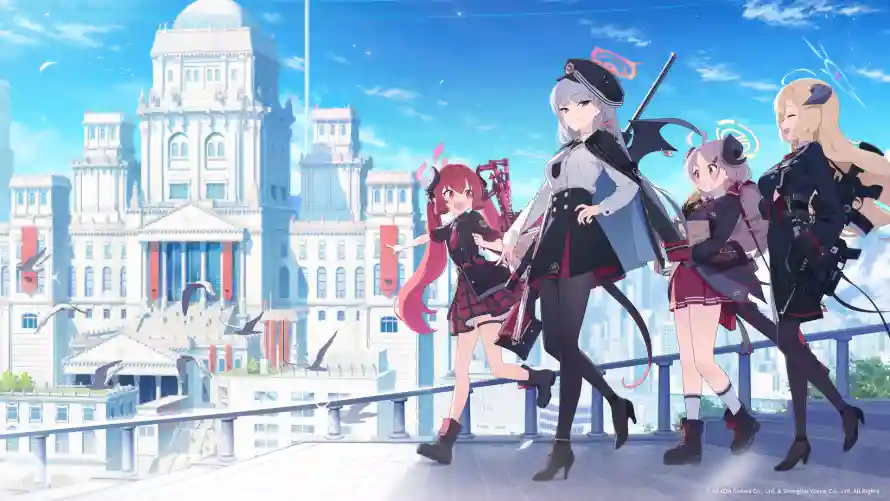 2k美少女壁纸-基沃托斯 - 蔚蓝档案2.0.1-壁纸推荐「哲风壁纸」
