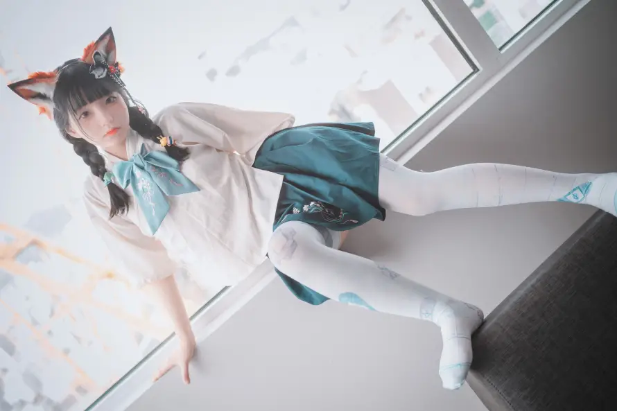 6k少女壁纸-二次元 - 猫耳-cosplay「哲风壁纸」