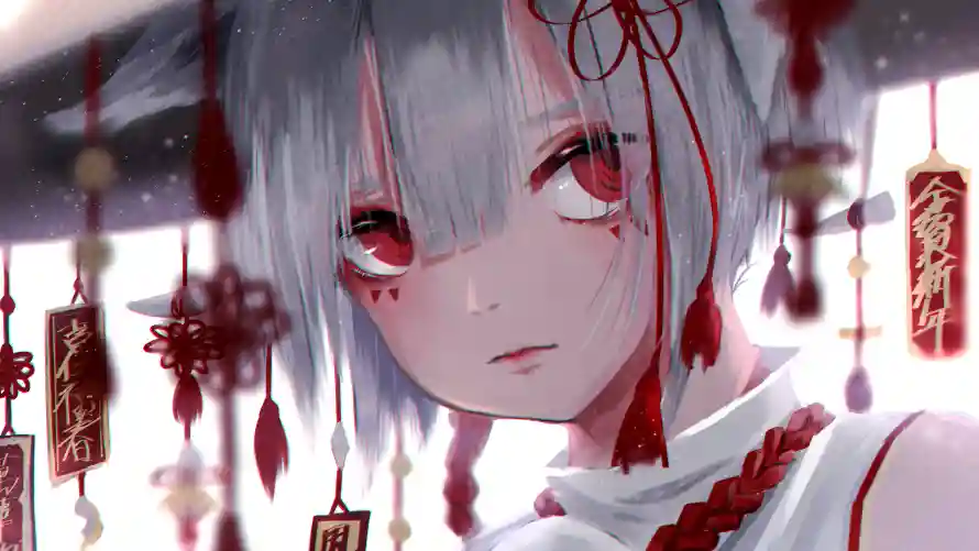 4k动漫壁纸 - 古风 - 少女 - 二次元「哲风壁纸」