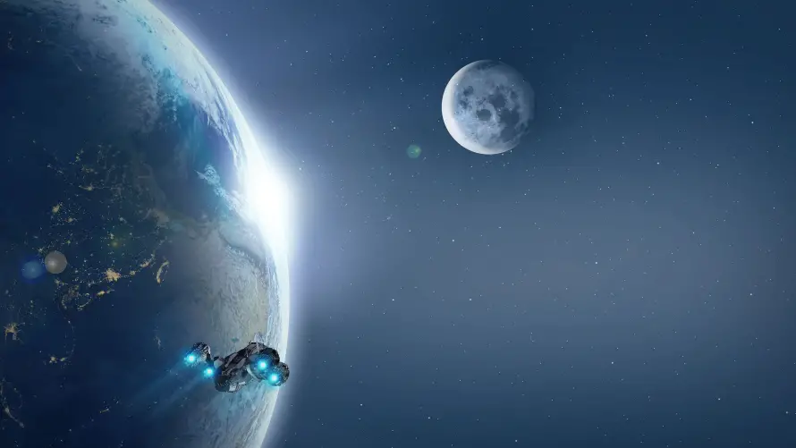 4k太空壁纸-星际旅行壁纸和科幻-热门的壁纸「哲风壁纸」