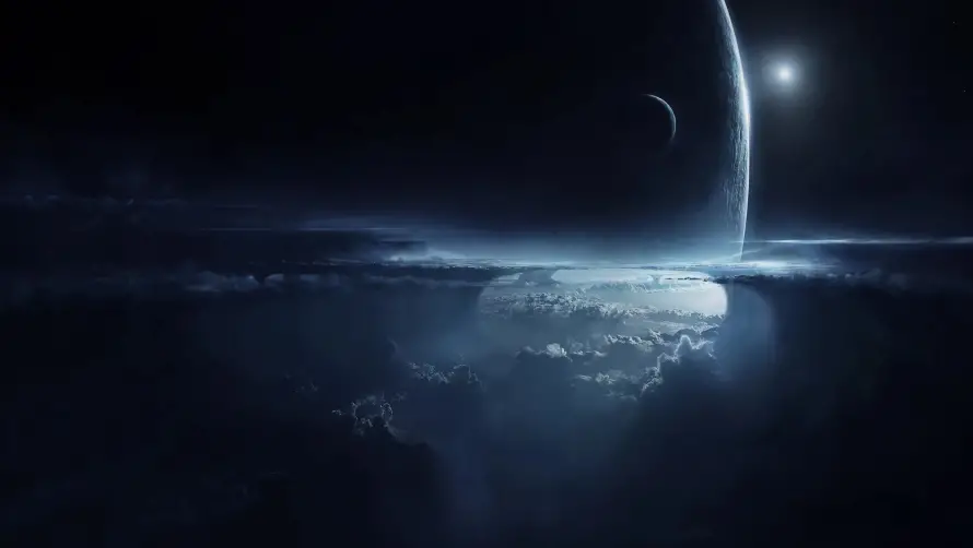 2k梦幻壁纸-外星世界壁纸和科幻-太空景观热门的壁纸「哲风壁纸」