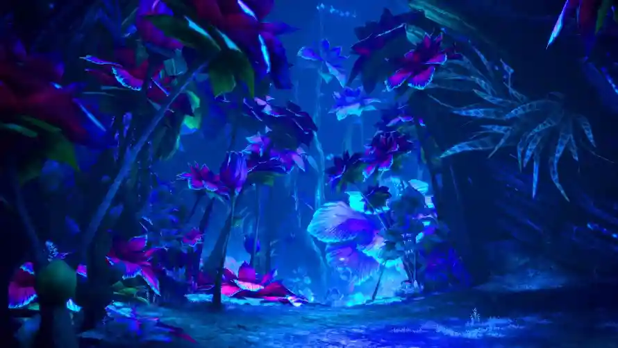 2k场景壁纸-二次元与奇幻森林-植物背景「哲风壁纸」