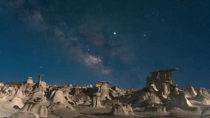 2k自然壁纸-岩石景观和风景-星空夜景壁纸分享「哲风壁纸」