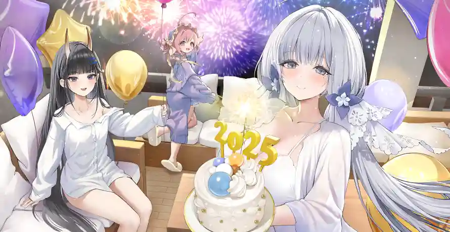4k动漫壁纸-二次元 - 双角色-少女插画免费下载「哲风壁纸」